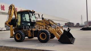 Hot sale backhoe loader excavator loader with good performance backhoeloader [upl. by Oirazan927]