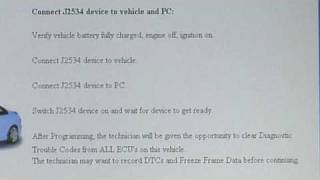 Matco J2534 Reflash GM [upl. by Rojas]