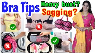 Right bras for heavy amp saggy bust🌟Motivation tips for Women😊 Bra tips tamil Shyawayshop fashion [upl. by Sprage555]