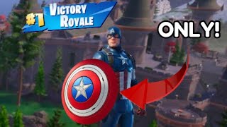 CAPTAIN AMERICA SHIELD ONLY Challenge [upl. by Orola663]