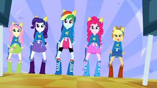 MLP  Equestria Girls  Cafeteria Song in Greek Male Version [upl. by Naras]