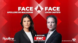 🔴 DIRECT  Lintégrale de linterview de Lucie Castets candidate du Nouveau Front populaire à Ma [upl. by Ahsiakal]