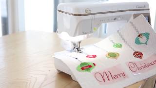 Christmas Table Runner full video [upl. by Hayse]