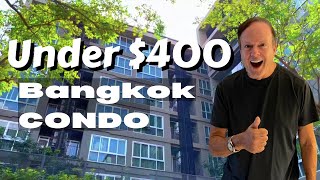 CHEAPEST BANGKOK CONDO RENTALS  Near On Nut BTS Station [upl. by Trina]