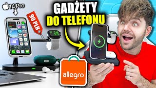 Najlepsze GADĹťETY DO TELEFONU z Allegro nowy iPhone 14 [upl. by Roxine]