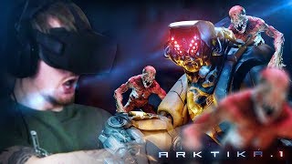 THEYRE CRAWLING IN THE VENTS  ARKTIKA1 VR [upl. by Dinan]