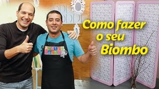 Vamos fazer um biombo com TNT Estampado [upl. by Mont]