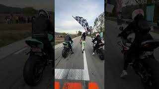 Can a Girl Really Beat the Boys in Drag Racing with a Bmw S1000RR [upl. by Petuu995]