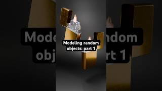 Day 1 of modeling random objects Comment what I should model next blender 3dart fyp 3dmodeling [upl. by Lagiba423]