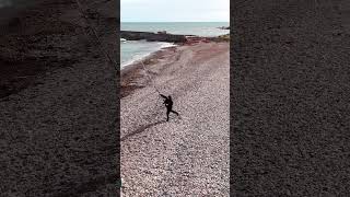 Beach schotland surfcasting fishing longcasting fishinglife pesca music [upl. by Ibor]