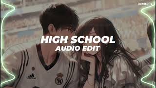 High school  nicki minaj song  Audio edit  sikeeditz [upl. by Annaerb]