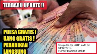 TERBARU UPDATE  Aplikasi Penghasil Uang amp Pulsa Gratis Update Fitur  Penarikan Langsung BANK [upl. by Yromem]