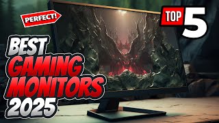 Best Gaming Monitors 2025 Top Picks for Immersive Gaming Experience and Stunning Visuals [upl. by Harneen]