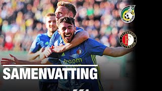 Samenvatting  Fortuna Sittard  Feyenoord 20182019 [upl. by Alarick219]