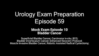 Carcinoma insitu Bladder Diverticulum Cancer Enhanced Recovery Protocol RoboticAssisted Cystectomy [upl. by Trixie]