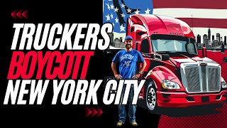 NYC Truck Boycott Explained  How is this going to affect people [upl. by Elagiba]