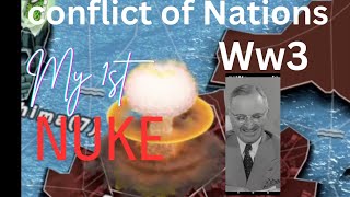 My 1st first nuke in Conflict of Nations WW3 [upl. by Diskson189]