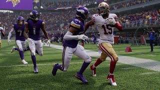 San Francisco 49ers vs Minnesota Vikings  NFL Week 2 2024 Full Game Highlights Madden 25 Sim [upl. by Lindner]