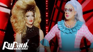 ChicLiFay and Poppy Loves Lady Gaga Lip Sync 🌟 RuPauls Secret Celebrity Drag Race [upl. by Eihtur]