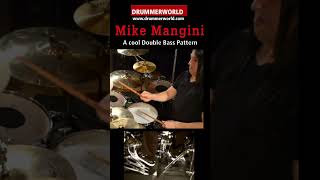 Mike Mangini SHORT Cool Doublebass Pattern mikemangini doublebass drummerworld [upl. by Elephus]