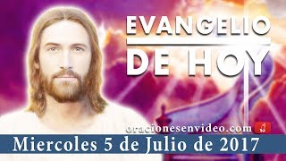 Evangelio de Hoy Miércoles 5 de Julio 2017 Los endemoniados y la piara de Cerdos [upl. by Annim]