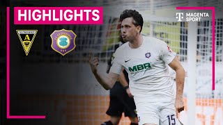 Alemannia Aachen  FC Erzgebirge Aue  Highlights 3 Liga  MAGENTA SPORT [upl. by Assilanna]