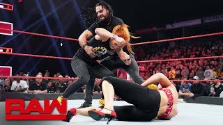 Rollins Lynch Corbin and Evans get Extreme Raw June 24 2019 [upl. by Geordie]