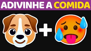 🍔 Você consegue adivinhar a COMIDA pelo Emoji 🍕 Adivinhe a Comida Pelo Emoji Quiz [upl. by Aara]