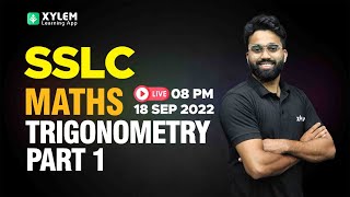 SSLC Maths Chapter 5  Trigonometry  Xylem SSLC [upl. by Anam]