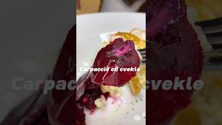 Carpaccio od cvekle food cooking recipe foodie delicious [upl. by Nnov617]