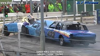 2013 Banger World Series Rd 6  Yarmouth Stadium  2362013  Highlights [upl. by Brinn613]