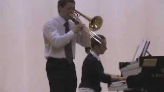 ZOK  G Albrechtsberger Trombone Concerto Parts 23 [upl. by Nedah]