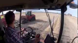 Canola Harvest Canada 2013 Alberta [upl. by Idahs48]