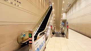 JapanTokyo Shinagawa Prince Hotel Annex Tower 4x Escalator [upl. by Llain]