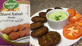 Mutton Shami Kebab recipe  Using Mehran spice Mixby Cookery Paradise [upl. by Truda895]