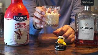 Disaronno Amaretto amp Lucerne Eggnog [upl. by Noterb]