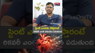 Recovery Time After Stent l Heart Stents l Dr Praneeth Polamuri shorts MedPlusONETV [upl. by Weidar]