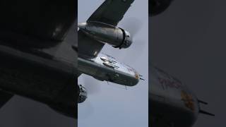 B25J Mitchell Bomber Panchito OCMD 2024 aviation b25 sound radial warbirds wwii history [upl. by Ennairol]