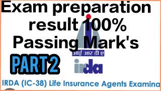 IRDA Exam Tricks amp Important questions Part 2 irdai irdaexam ic38exam insuranceagent insurance [upl. by Lihkin]