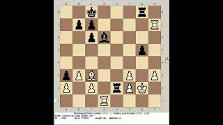 Dominguez Perez Leinier vs Valdes Luis Enrique  Cuba Chess SF 1999 [upl. by Arykat807]