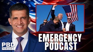 Emergency Podcast Trump Assassination Attempt  PBD Podcast Ep437 [upl. by Llednik777]