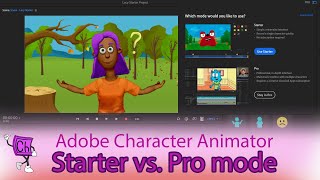 Starter Vs Pro Adobe Character Animator [upl. by Geanine365]