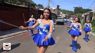 BARRA DE SANTIAGO MUSIC BAND en Desfile de Bandas Magic Dreams 2024 Ahuachapán [upl. by Ahsatsan177]