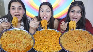 Worlds Spicy Korean Noodles Eating Challenge  Spiciest Korean Noodles Competition  Food Challenge [upl. by Pineda]