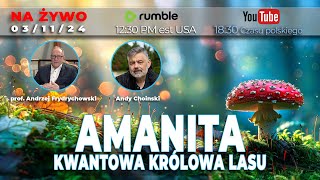 🔴 031124  LIVE 1830 CEST  prof Andrzej Frydrychowski  Amanita  Kwantowa Królowa z Lasu [upl. by Babb]