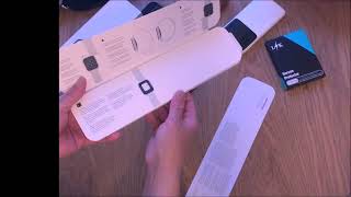 Unboxing Apple Watch serie 7 Acier inoxydableSaphir 45mm [upl. by Priscilla]