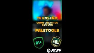 Como crear los player picks o mas SBC con paletools tutorial sbcsolutions ultimateteam [upl. by Maram]