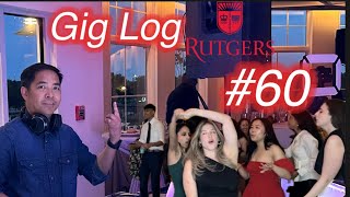 DJ Gig Log 60 Rutgers Internal Medicine Department Graduation Party 6624 [upl. by Cointon]