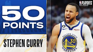 Steph Curry Drops PLAYOFF CAREERHIGH 50 PTS In Warriors Game 7 W PLAYOFFMODE  April 30 2023 [upl. by Conley469]