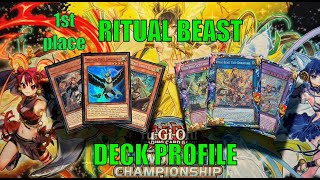 1st place Ritual Beast Deck Profile 2024 post BLTRNo colosSUS [upl. by Nepean]